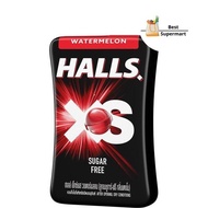 Halls XS Sugar Free Candy Watermelon Flavored 15g