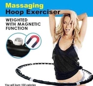 massaging hoop exerciser ฮูล่าฮูป Hula Hoopพลังแม่เหล็กดูดไขมันพิเศษ