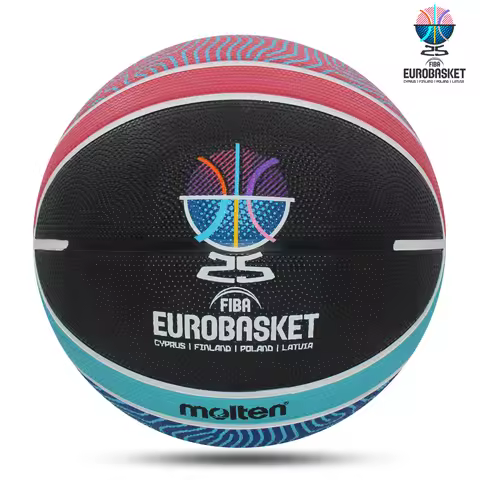 2025 Molten Basketball Balls Official Size 7 Wear Resistant Rubber Indoor Outdoor Men Basketball Tra