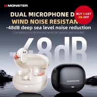 Monster AIRSTAR M300 Earphones 【 Black Color Only 】 OWS Gaming Wireless Bluetooth 6.0 Ear Clip Sport