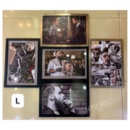 L Package Barber Men Hairstyle iFrame Poster