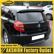 For BMW 1 Series E87 E81 Hatchback AC Style Rear Roof Lip Spoiler Wing Carbon Fiber 2004-2011