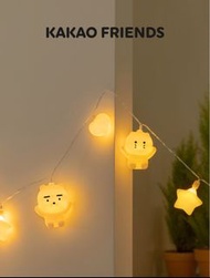 韓國 Kakao Friends garland led lights 20pcs ryan chunsik 露營 串串燈 聖誕裝飾 春植 愛心 星星 閃閃燈