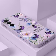 Butterfly Garden Phone Case For Samsung Galaxy A57 A37 A17 A07 A56 A36 A26 A16 A06 A55 A35 A25 A15 A