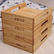 Dumpling Tray Commercial Dumpling Tray Household Chaos Refrigerator Freezer Special Storage Box Wood