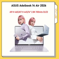 ASUS Adolbook 14 Air 2026 Laptop AI9 H 465 AI7 H 445 32G 1T 14" 2.8K 1100nits OLED | 华硕a豆14 Air 2026