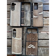 Genuine Python leather case S25U/Zfold7/6/5/4/3/Zflip7/6/5/4/3/Samsung/Ip17/16/15/14/13/12