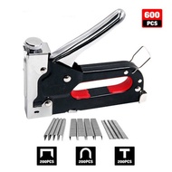 Staples tembak/Stapler gun 3 in 1 tacker Bisa 3 Jenis Staples - 1 set / Stapler Tembak / Cekrekan /