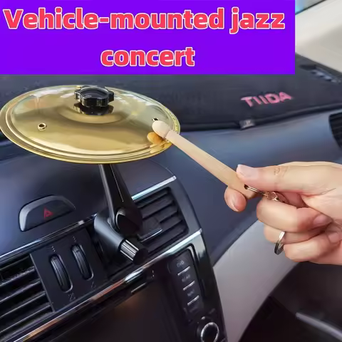 2PCS/Set Car ventilation vent cymbal, car hand clapper cymbal, car air conditioning vent cymbal, dru