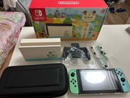 Nintendo Switch 動森版 + 3隻game