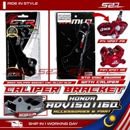Caliper Bracket RCB ADV 150 160 CNC Brek Kaliper Breket With RCB 4POT P4 R1 Caliper / 2POT R55 P34 C