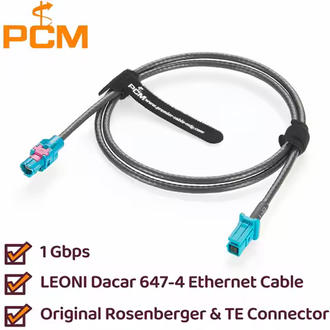 Original Rosenberger H-MTD E6K10A-1BZZ5-Z to TE MATEnet 2302510-9 Gigabit Automotive Ethernet Shield