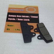 KAMPAS REM DEPAN SEPEDA LISTRIK/ MOTOR LISTRIK ECGO 5 DEPAN