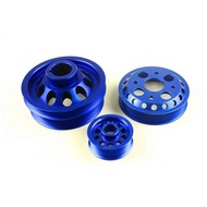 Aluminum Light-Weight Crank shaft Pulley For VQ35DE Nissan Z33 350Z V35 02-06,Infiniti G35 FX35 03-0