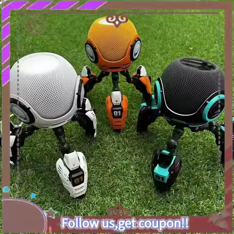 ABBG-Mini Stand Speaker Stand Homepod Space Saving Echo Dot 4Th/5Th Gen Alexa Dot 4Th/5Th Gen Black