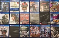 PS4 game Uncharted 4 Uncharted collection Street fighter 街霸 Battlefield 1 Dead of alive 5 創世小玩家2 尼爾 審判之眼 FF15 Call of duty Cold War FF7 remake Call of duty world war 2 Fairy tale 魔導少年 Devil may cry 5 對馬戰鬼