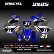 YZ85 OLD STICKER NEW DECAL YZ 85 NEW BEBEK STANDARD DECAL STICKER YZ 85 DECAL STICKER YZ 85 NEW