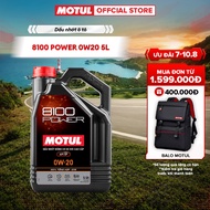 Car lubricant oil MOTUL 8100 POWER 0W20 4X5L VN