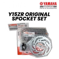 B17-WF542-00 YAMAHA SPOKET Y15 Y15ZR REAR WHEEL DRIVEN SPOCKET SET