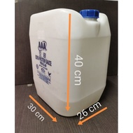 [ Grade A & Clean ] 25L , 20L USED Jerry Can / HDPE Container with Cap