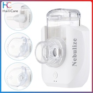 Hailicare Handheld Nebulizer มินิอัลตร้าโซนิกครัวเรือนเครื่องพ่นละอองพกพาสำหรับผู้ใหญ่เด็กที่เหมาะสม