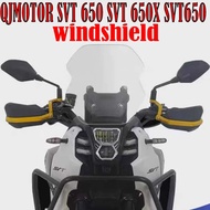 Modified windshield HeightenedFit QJMOTOR SVT 650 SVT 650X SVT650 SVT650X windshield Scooter Windscr