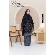 KURUNG LATEEFA | KURUNG SONGKET | KURUNG SONGKET DEWASA (BLACK)