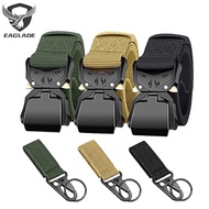 Eaglade Tactical Belt Eagle Hook Men In Black Nylon Canvas ZR9HKA1001