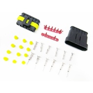 [Jingzhan] DIY Connector For Car Use 6 pin 6 Hole Quick Waterproof Terminal Must Be Connected By You