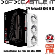 XFX Radeon RX 9060 XT SWIFT Dual Fan Black Triple Fan Black White 8GB 16GB GDDR6 OC Graphic Card