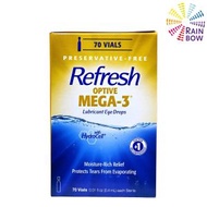 亮視 - Refresh Optive Mega-3 滋潤滴眼液 (獨立包裝) 70支 x 0.4ml (平行進口) (30700)