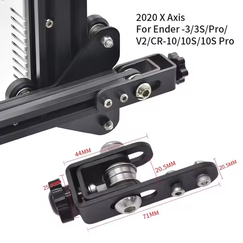 Creativity Ender 3/CR10 Belt Synchronous Tensioner Kit - X/Y Axis 2020/2040/4040 Profile Timing Belt