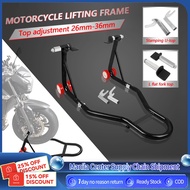 Motorcycle Racing Paddock Stand 2 In 1 Heavy Duty Big Bike Paddock Stand Universal