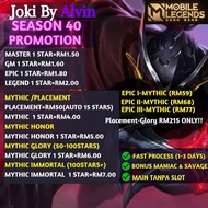 Joki Mobile Legends MLBB Murah Malaysia/MLBB  Boosting Rank /ML Boost
