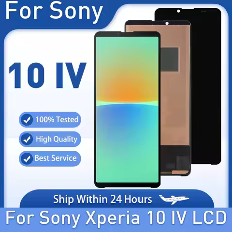 6.0'' TFT Display Touch Screen Digitizer Assembly For Sony Xperia 10 IV XQ-CC54 XQ-CC72 SOG07 Replac