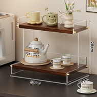 ตู้เก็บของสำหรับแก้ว Acrylic Tabletop Cup Storage Rack Dining Table Counter Water Cup Holder Luxury 
