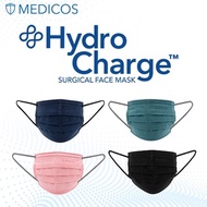 [RANDOM COLOUR] MEDICOS HYDRO CHARGE 4 PLY SURGICAL MASK SLIM FIT/REGULAR FIT