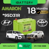 [FREE INSTALLATION] 95D31R | NX120-7R AMARON Car Battery