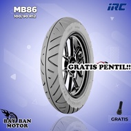 Ban Depan/Belakang Motor HONDA NEW SCOOPY - YAMAHA FREEGO // IRC MB86/MB67 Ring 12 Tubeless ban moto