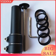 Bike Stem Riser Bike Fork Stem Extender Aluminium Alloy Bicycle Handlebar Raiser Height Up To 7cm He