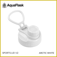 ▦ ◊ ❐ Aquaflask Lid Cap ARCTIC WHITE Sport Lid fits to all sizes 14OZ,18OZ,22OZ,32OZ,40 OZ,64OZ