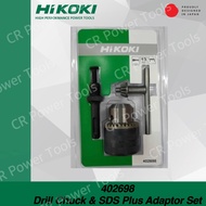 HIKOKI DRILL CHUCK & SDS PLUS ADAPTOR SET 402698