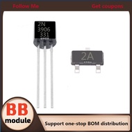 50pcs 2N3906 MMBT3906 Silk Printing 2A In-Line Patch PNP Triode TO-92 SOT-23