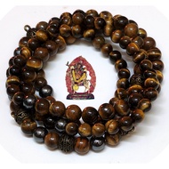 Compassionate Protection: Handmade Buddha 108 Beads Mala Necklace (佛珠念珠)