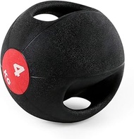 Medicine Ball HUA Binaural Solid Medicine Balls, Rubber Ball, Strength Training To Balance The Bounc