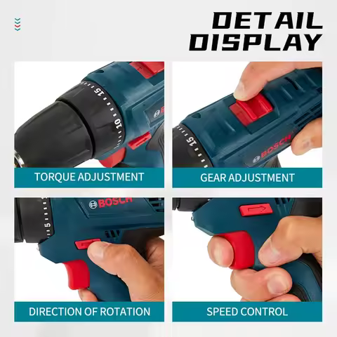 Bosch Professional Electric Drill GSR120-LI 12V Cordless Electric Hand Drill Multi-Functio n Home DI