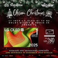 LG SMART TV 77INCH LG OLED 4K UHD 2025 [INSTALLMENT]
