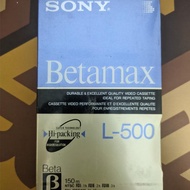 Sony Betamax L-500 Sealed Vintage Collection