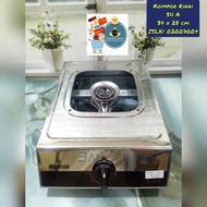 RINNAI 511A ONE-BURNER STAINLESS STEEL GAS STOVE | RINNAI GAS STOVE | Stove | 1 Burner GAS Stove | G