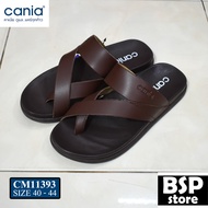 Cania รุ่น CM 11393 สีน้ำตาล รองเท้าแตะ cania (คาเนีย ดูแล...แคร์ทุกก้าว)